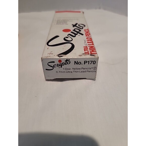 Scripto Refillable Pencil #2 Mechanical Pencils 0.7mm 8 Pencils  4 Erraser Box - Picture 12 of 16